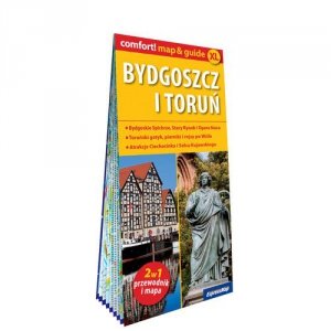 Bydgoszcz i Toruń laminowany map&guide 2w1 przewodnik i mapa)