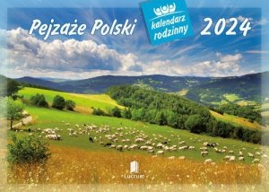 Kalendarz rodzinny 2024 WL3 Pejzaże Polski