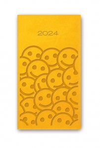 Kalendarz 2024 11TR RELIEF A6 Vivella żółty