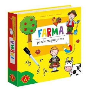 Puzzle Magnetyczne, Układanka - Farma
