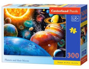 Puzzle Planets and their Moons 300