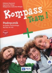 Kompass Team 1 Podręcznik do języka niemieckiego dla klas 7-8 z płytą CD