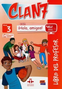 Clan 7 con Hola amigos 3 Przewodnik metodyczny + CD
