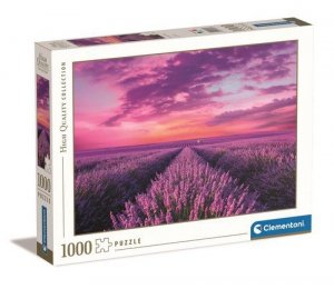 Puzzle 1000 High Qualilty Collection Lawendowe pole