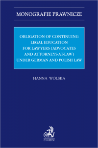 Obligation of continuing legal education for lawyers (advocates and attorneys-at-law) under German and Polish law