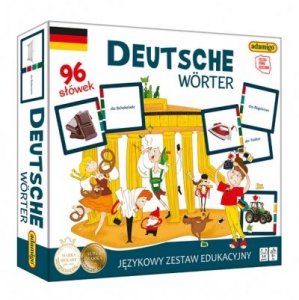 Deutsche Wörter. Językowe karty edukacyjne