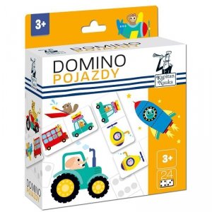 Kapitan Nauka. Domino obrazkowe. Pojazdy