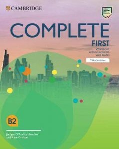 Complete First. Third edition. Workbook without answers with audio