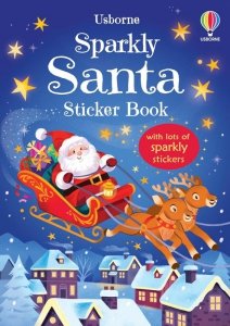 Sparkly Santa. Sticker Book