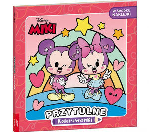 Disney Miki i przyjaciele. Przytulne kolorowanki
