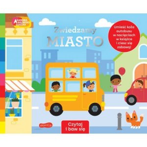 Zwiedzamy miasto. Akademia Mądrego Dziecka. Czytaj i baw się