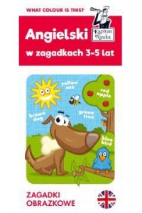 Kapitan Nauka. Zagadki obrazkowe. Angielski w zagadkach 3-5 lat wyd. 2022