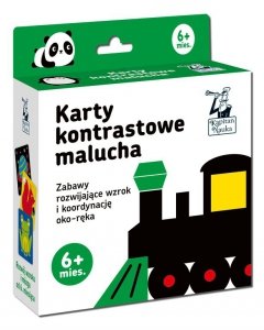 Kapitan Nauka. Karty kontrastowe malucha. 6+ miesięcy