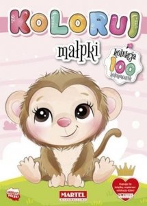 Koloruj. Małpki