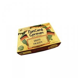 Karty językowe Niemiecki Fun Card German Erste Fra
