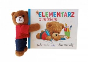 Książka z maskotką. Elementarz z misiem