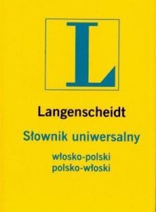 Słownik uniwersalny polsko-włoski, włosko-polski Langenscheidt