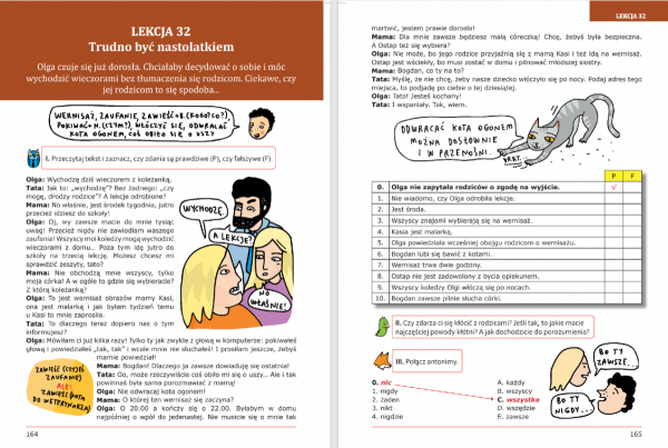 Raz, dwa, trzy i po polsku mówisz TY! Tom 3. Lekcja 32