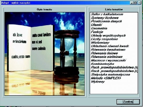 Adept Matematyki. PC CD-ROM