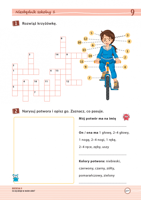 Polski w szkole. Zeszyt ćwiczeń do nauki języka polskiego jako obcego dla dzieci (7-10 lat)