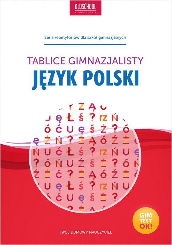 Język polski. Tablice gimnazjalisty (EBOOK)
