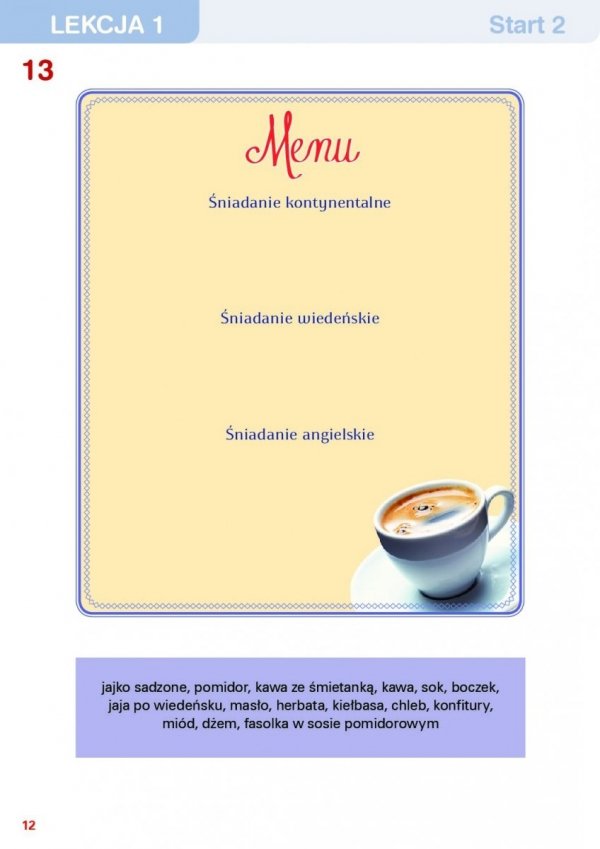 Start 2 Beginner Polish. Zeszyt ćwiczeń z kluczem do nauki języka polskiego na poziomie A1 