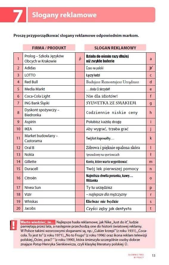 Testuj swój polski. Słownictwo w pracy Wydanie 3