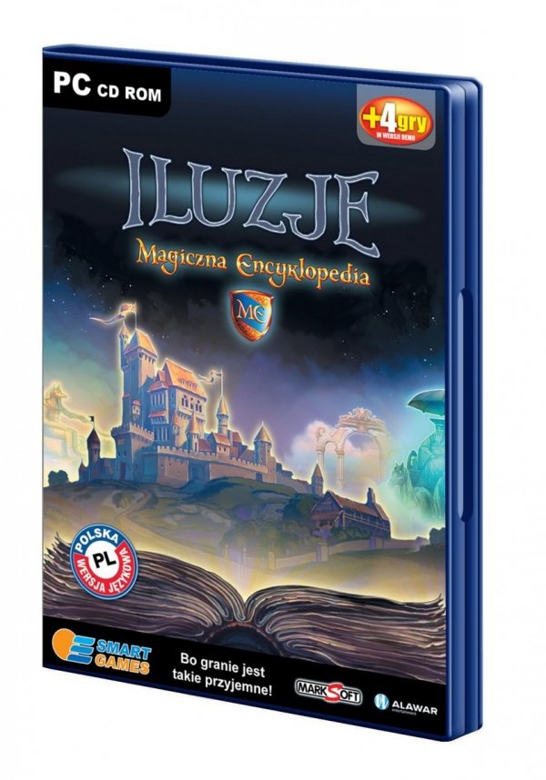 Magiczna encyklopedia 3. Iluzje. Smart games. PC CD-ROM + 4 gry w wersji demo