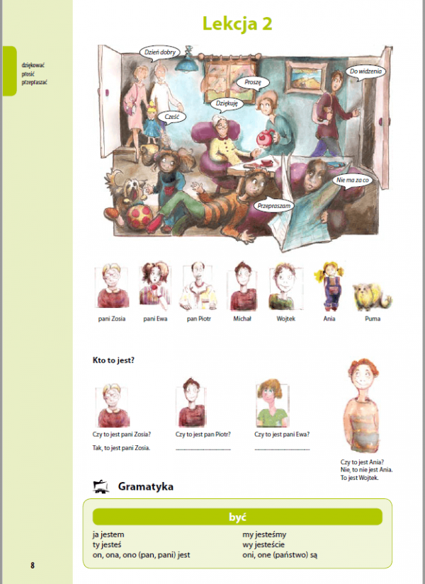 Dzień Dobry! Część 1. Podręcznik do nauki języka polskiego jako obcego z ćwiczeniami dla początkujących (poziom A1) (EBOOK PDF)