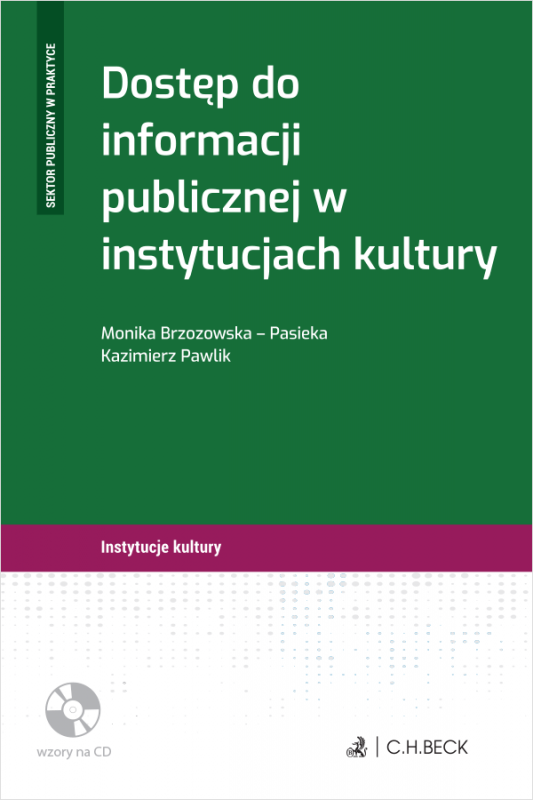 Dostęp do informacji publicznej w instytucjach kultury