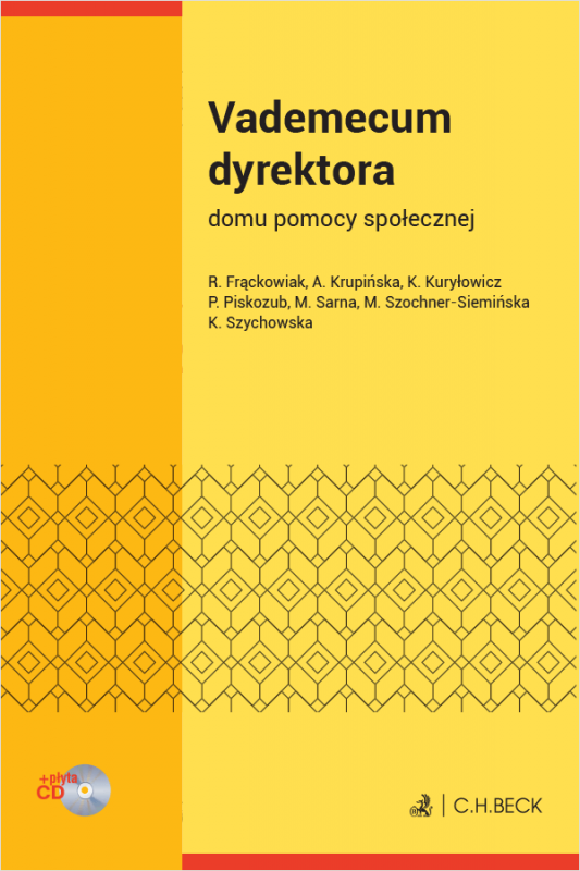 Vademecum dyrektora domu pomocy społecznej + płyta CD