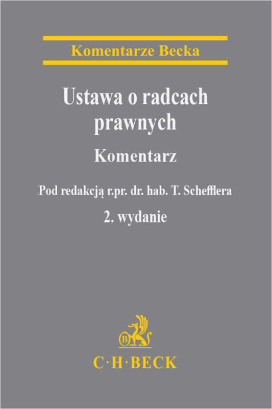 Ustawa o radcach prawnych. Komentarz
