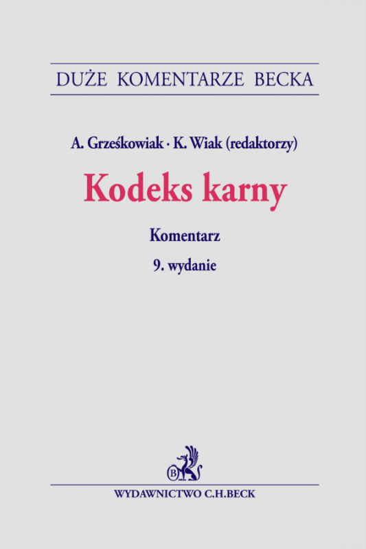 Kodeks karny. Komentarz