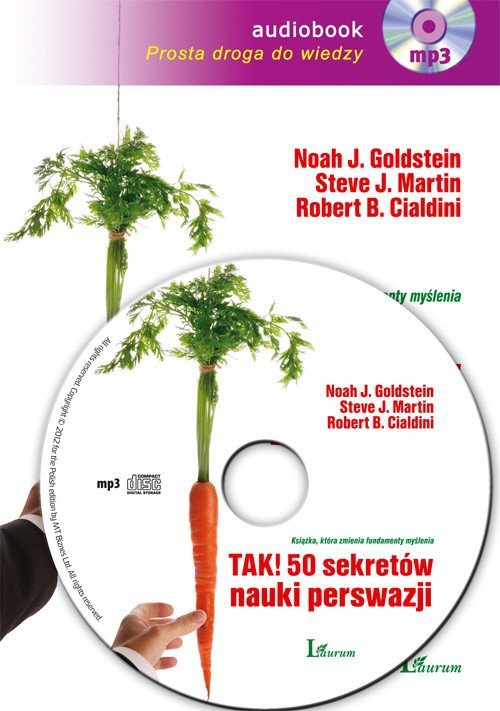Tak! 50 Sekretów nauki perswazji audiobook na CD