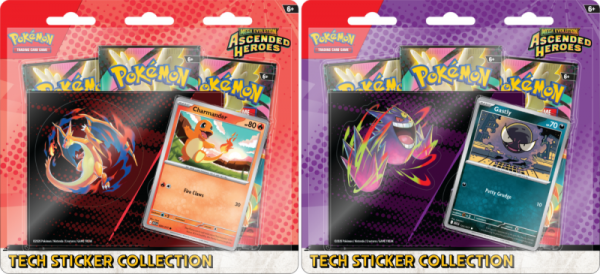 Pokémon TCG. Mega Evolution. Ascended Heroes. Tech Sticker Collection. Charmander/Mega Charizard Y