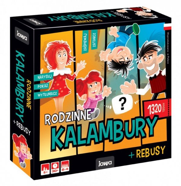 Gra. Rodzinne kalambury i rebusy