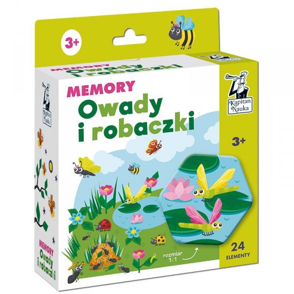 Kapitan Nauka. Memory. Owady i robaczki