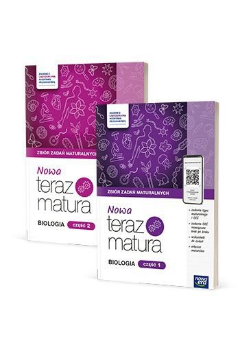 Nowa Teraz Matura 2026. Biologia. Zbiór zadań maturalnych. Zakres rozszerzony. Część 1 i 2