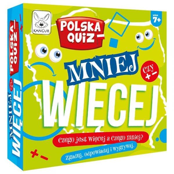 Gra. Polska quiz. Mniej czy więcej?