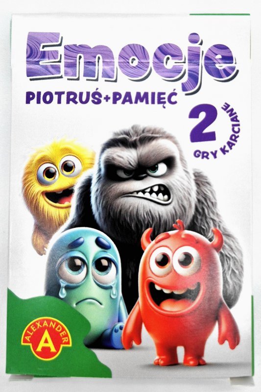 Karty Piotruś + Pamięć Emocje