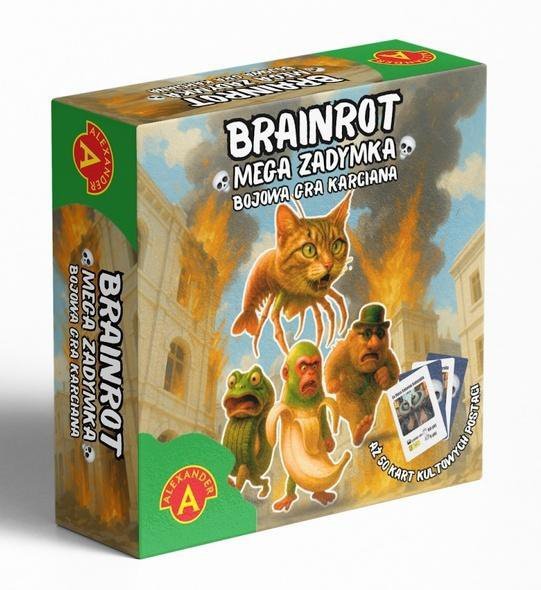 Brainrot. Mega zadymka. Rodzinna gra karciana