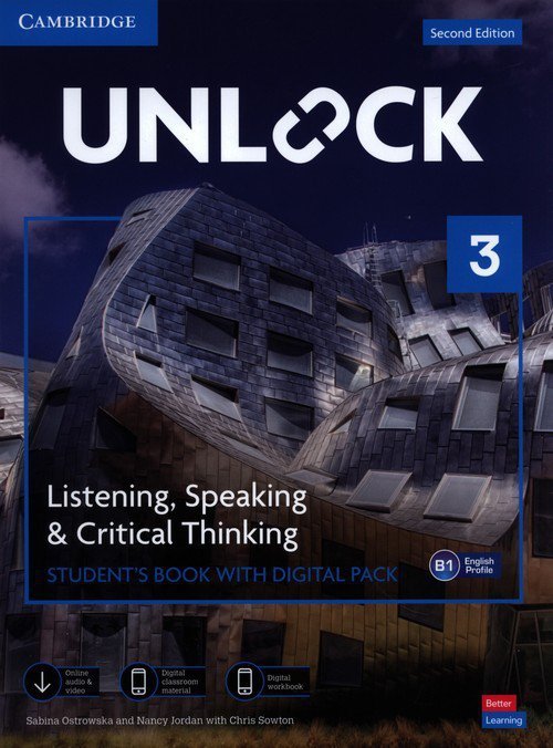Unlock. Second Edition 3. Listening, Speaking and Critical Thinking. Student's Book with Digital Pac