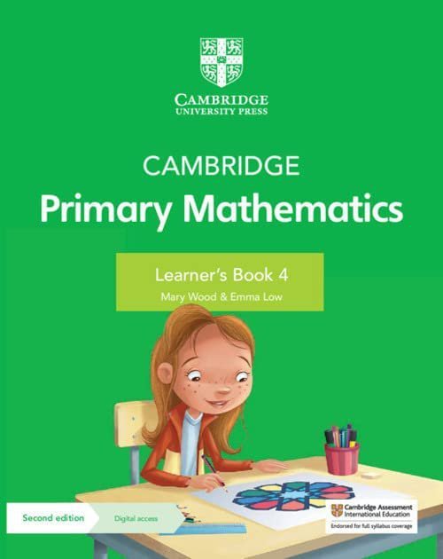 Cambridge Primary Mathematics Stage 4. Learner’s Book