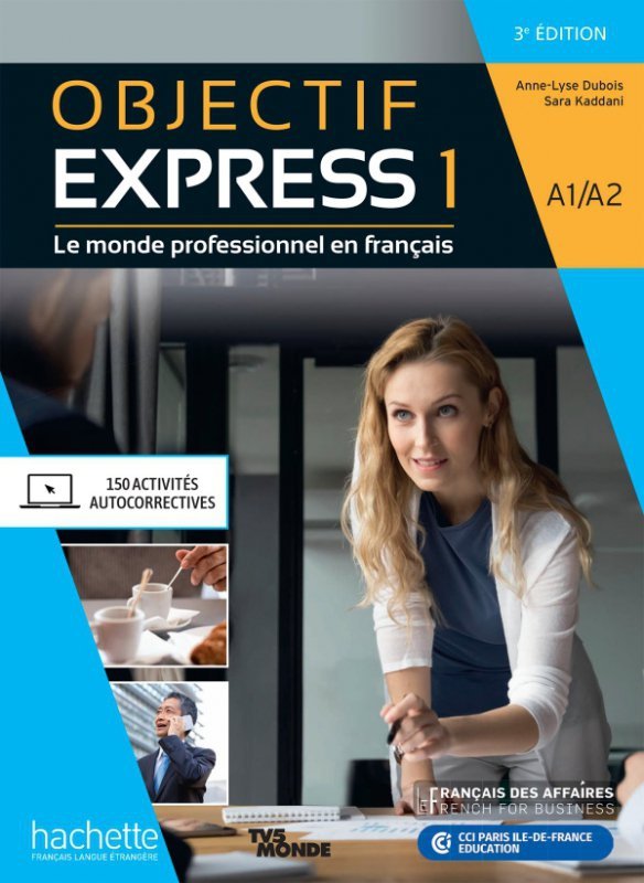Objectif Express 1 (3e Edition) Podręcznik + audio online + Parcours digital