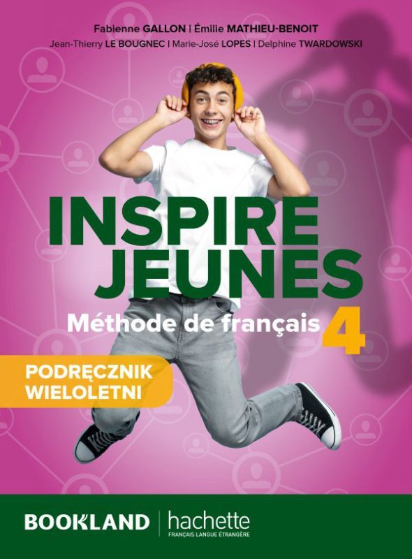 Inspire Jeunes 4 podręcznik + audio online