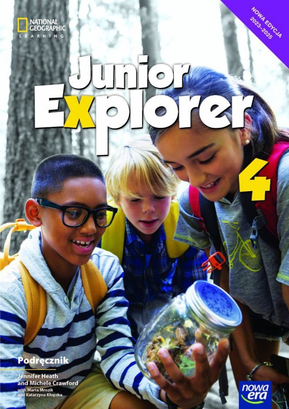 Junior Explorer NEON. Klasa 4. Podręcznik. Nowa edycja 2023-2025