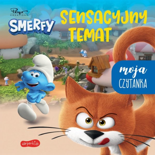 Sensacyjny temat. Smerfy. Moja czytanka. Nowe przygody