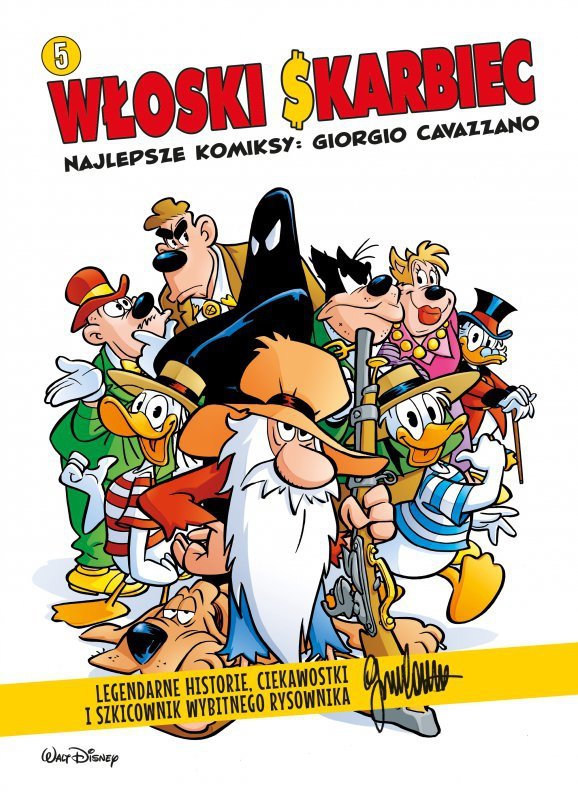 Włoski Skarbiec. Najlepsze komiksy: Giorgio Cavazzano. Kaczki. Tom 5