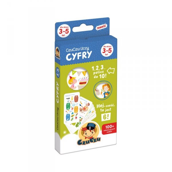 CzuCzu. CzuCzu uczy. Cyfry 3-5 lat
