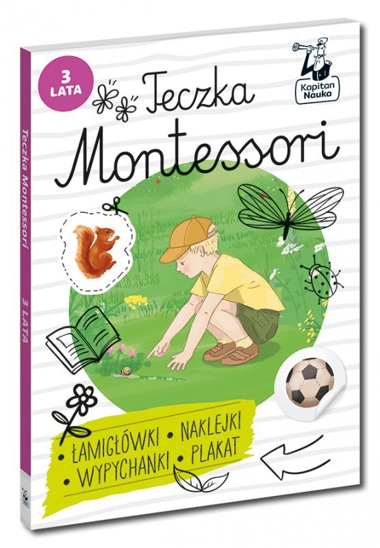 Kapitan Nauka. Teczka montessori. 3 lata